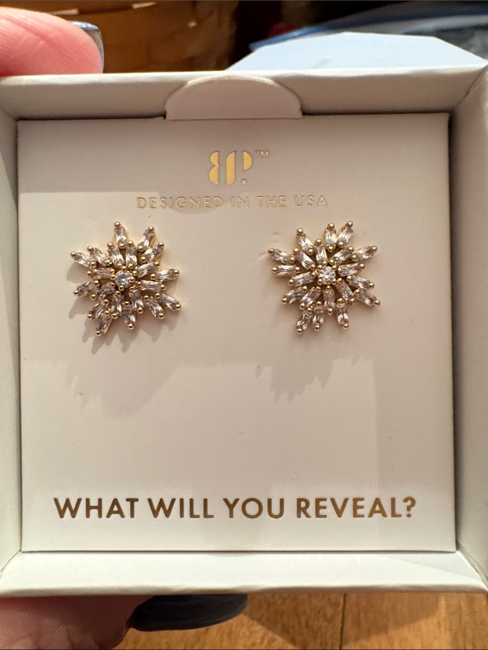 🆕 Bomb Party|Starlight’s Kisses|LUMINA| ER69167 Gold Plating Stud Earrings
